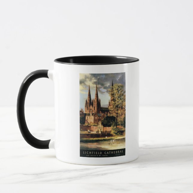 Caneca Visão da Catedral de Lichfield (Esquerda)