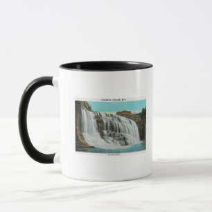 Caneca Visão das cataratas do arco-íris