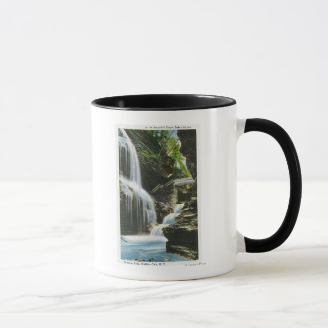 Caneca Visão das cataratas do arco-íris (Direita)