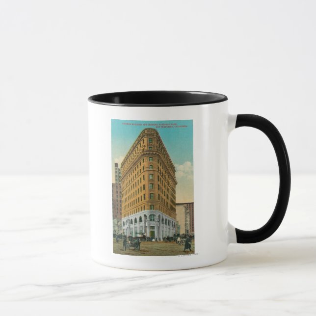 Caneca Visão do Crocker Bldg e Crocker Nat'l (Direita)