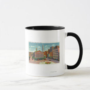 Caneca Visão do Faneuil Hall, o Berço da Liberdade