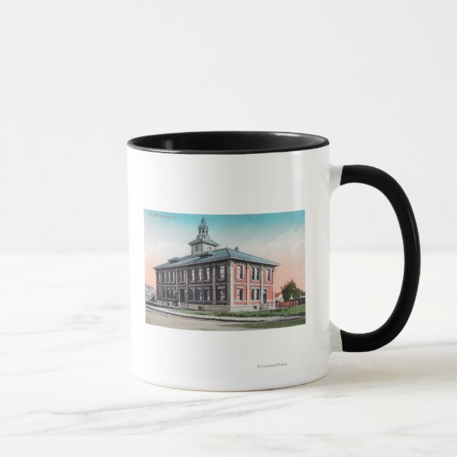 Caneca Visão Exterior da Câmara Municipal de Salinas, AC (Direita)