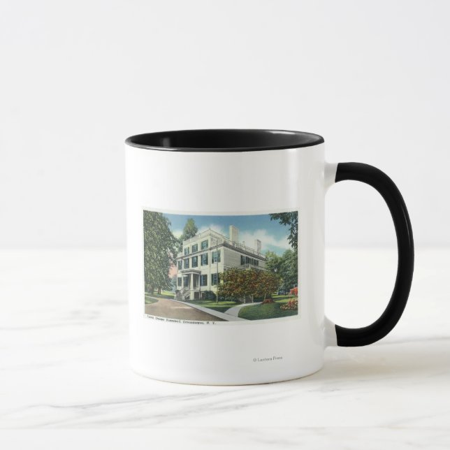 Caneca Visão Exterior da Homestead do Granger Histórico (Direita)