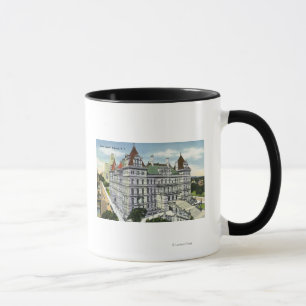 Caneca Visão Exterior do edifício Capitólio Estatal #