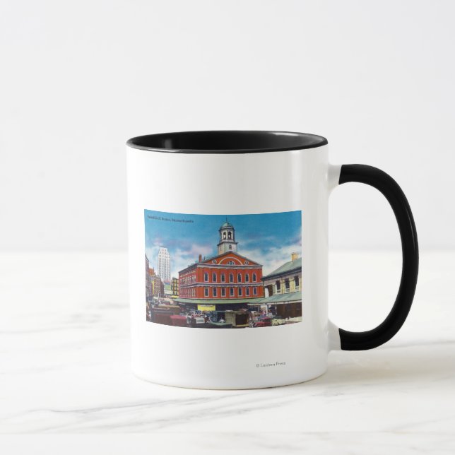 Caneca Visão Exterior do Faneuil Hall (Direita)