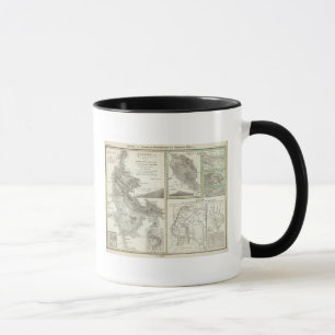 Caneca Visão geral da bifurcação mais conhecida