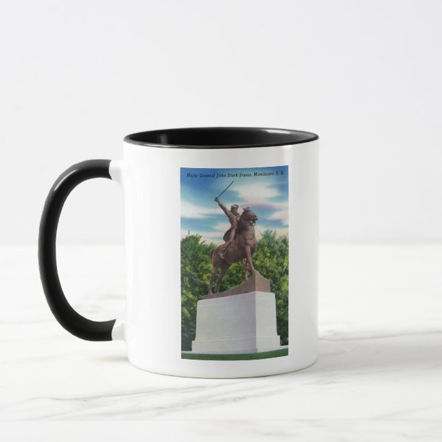 Caneca Visão Geral da Estátua John Stark (Esquerda)