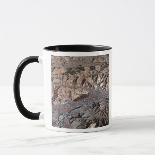 Caneca Visão tridimensional da paisagem (Esquerda)