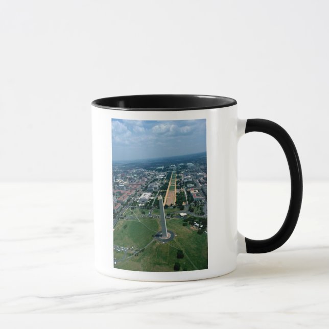 Caneca Vista aérea da alameda nacional (Direita)