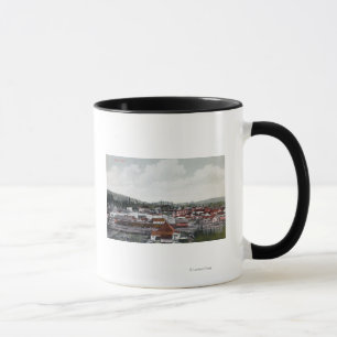 Caneca Vista aérea da cidade