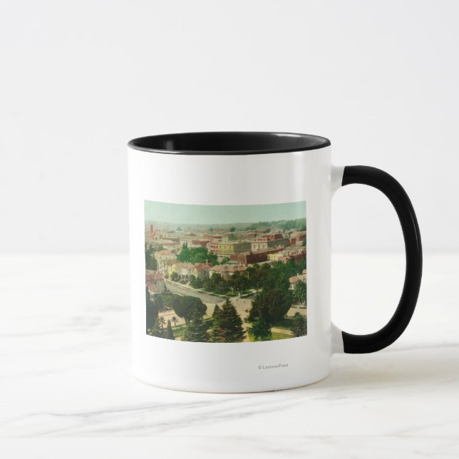 Caneca Vista aérea da cidade (Direita)
