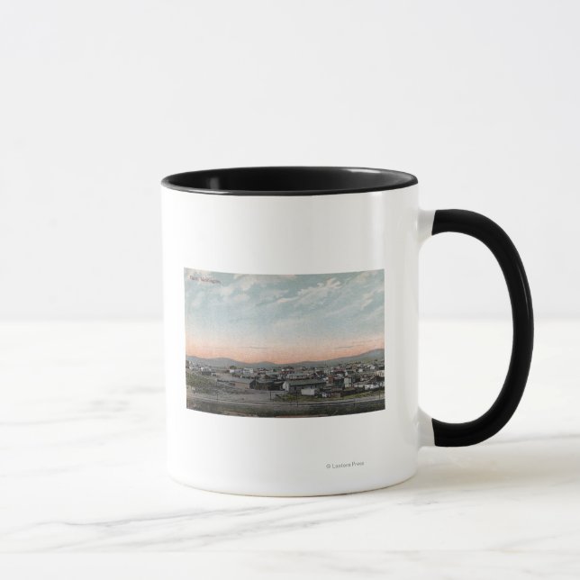 Caneca Vista aérea da cidade 4 (Direita)