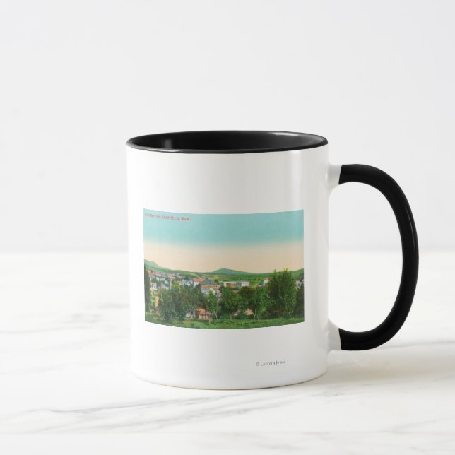 Caneca Vista aérea da cidade 9 (Direita)