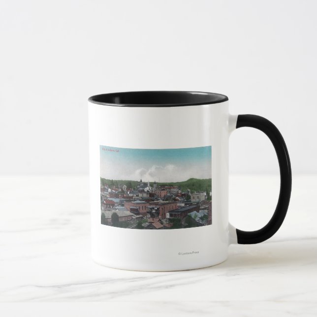 Caneca Vista aérea da cidade nº 2Jackson, CA (Direita)