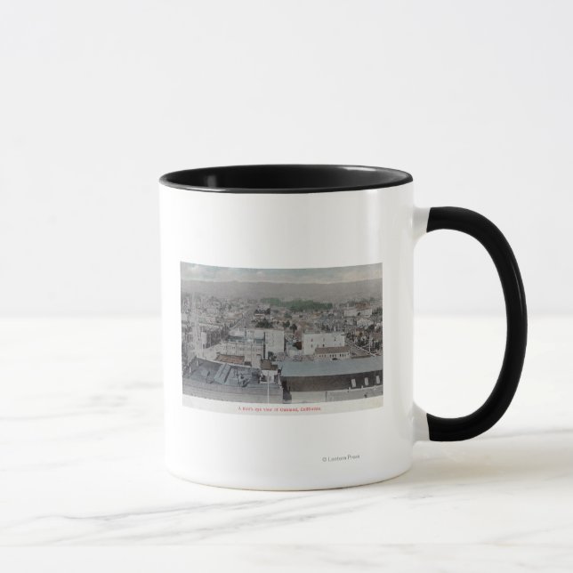 Caneca Vista aérea da cidade nº 2Oakland, CA (Direita)
