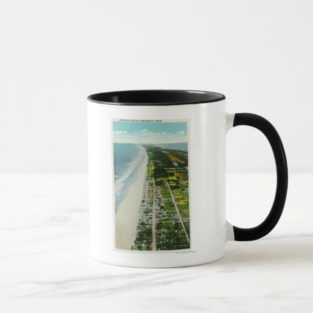 Caneca Vista aérea da fachada (Direita)