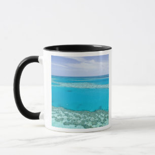 Caneca Vista aérea da Grande Barreira de Coral por