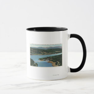 Caneca Vista aérea da ponte dos deuses