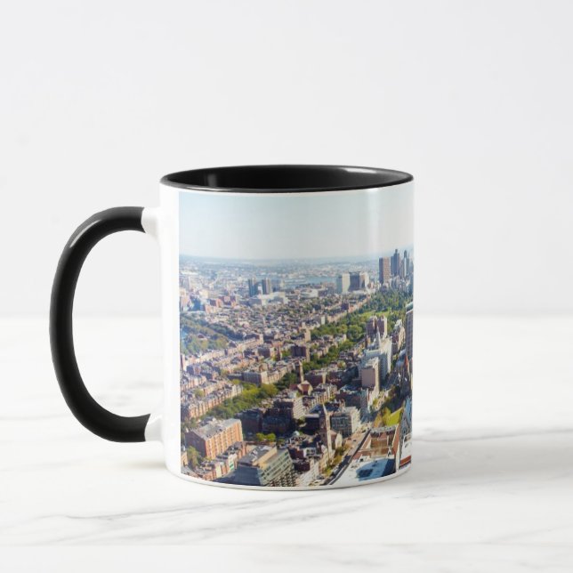 Caneca Vista aérea de Boston 2 (Esquerda)