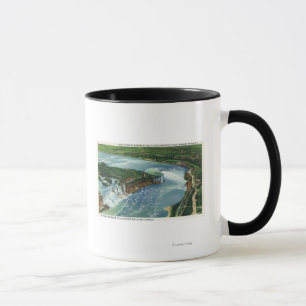 Caneca Vista aérea de Inteiros Niágara Cai 2