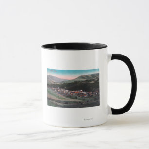 Caneca Vista aérea do CityCuldesac, identificação