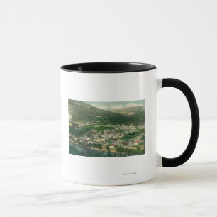 Caneca Vista aérea do CityKennett, CA