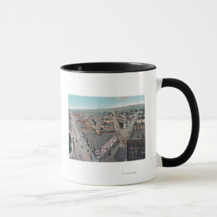 Caneca Vista aérea do CityOakland, CA