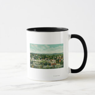 Caneca Vista aérea do CityPaso Robles, CA