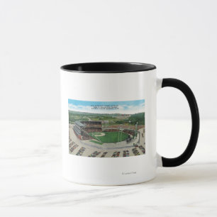 Caneca Vista aérea do Milwaukee County Stadium novo
