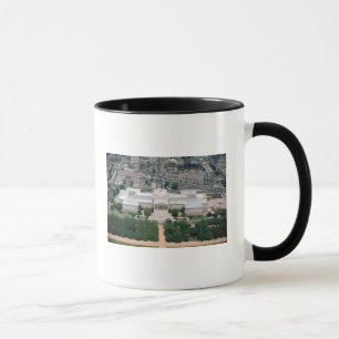 Caneca Vista aérea do National Gallery da arte