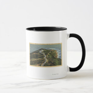 Caneca Vista aérea do Point Loma