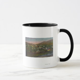 Caneca Vista aérea do TownJuliaetta, identificação
