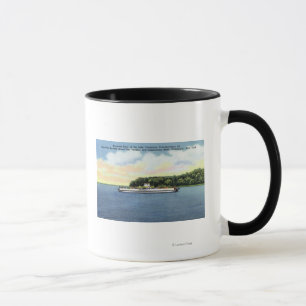 Caneca Vista da balsa de Roosevelt