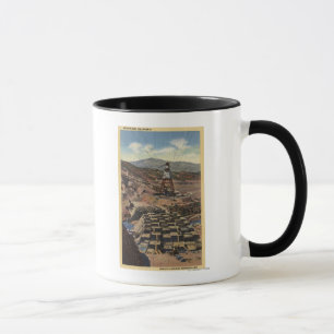 Caneca Vista da barragem de Shasta