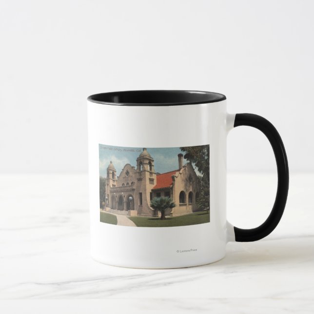 Caneca Vista da Biblioteca Pública Carnegie (Direita)