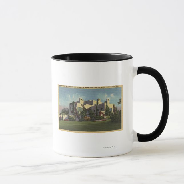 Caneca Vista da casa de Herbert Hoover, Stanford U. (Direita)