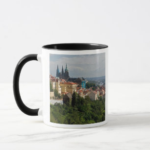 Caneca Vista da Catedral de São Vito, Praga, República Tc