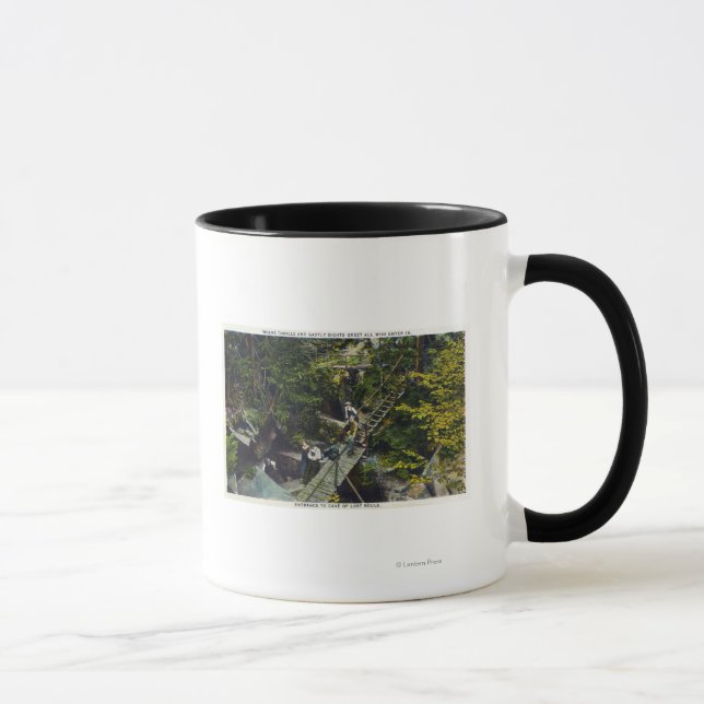 Caneca Vista da Caverna de Entrada das Almas Perdidas (Direita)