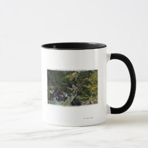 Caneca Vista da caverna de entrada perdida das almas