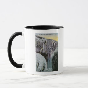 Caneca Vista da caverna dos ventos no inverno