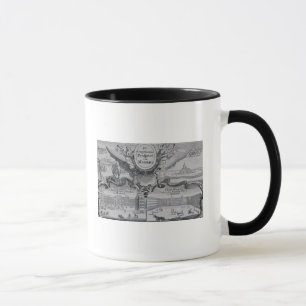 Caneca Vista da cidade de Madrid
