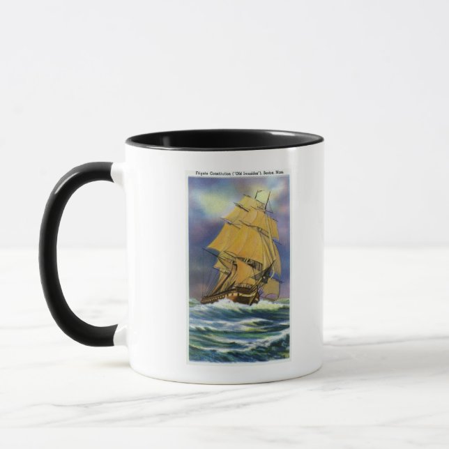 Caneca Vista da Constituição Frigada, Velhinhos (Esquerda)