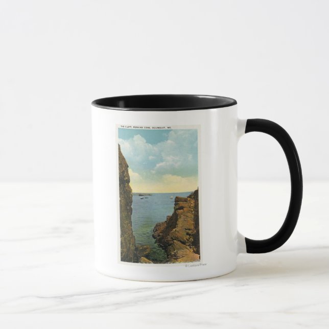 Caneca Vista da Esquerda em Perkins Cove (Direita)