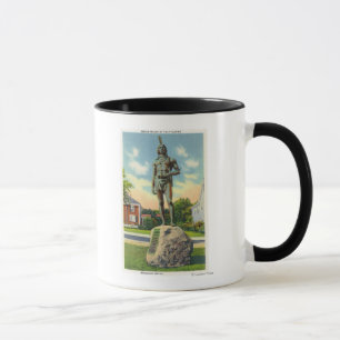 Caneca Vista da estátua de Massasoit nº 2