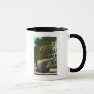 Caneca Vista da estátua de Roger Conant