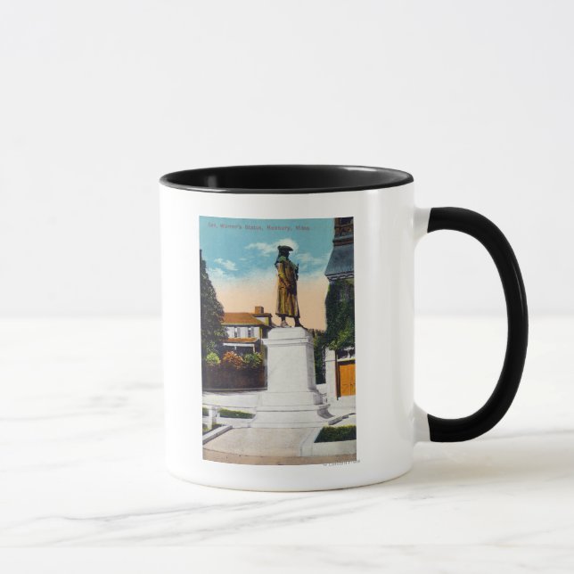 Caneca Vista da estátua do General Warren (Direita)