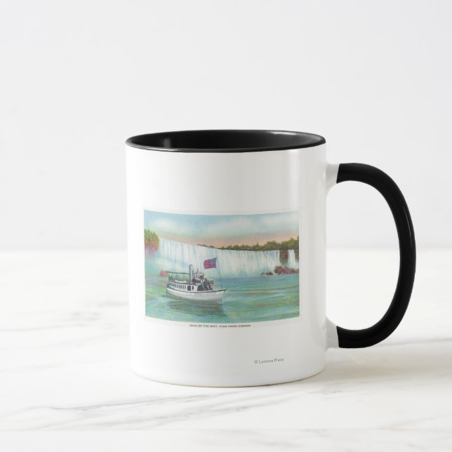 Caneca Vista da Maid do Barco Mist (Direita)