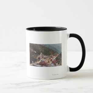 Caneca Vista da mina de Hecla que olha abaixo da garganta