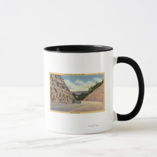 Caneca Vista da Nova Rodovia para Papais noeis Cruz