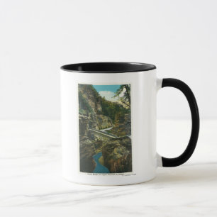 Caneca Vista da ponte da sentinela & do túnel superior